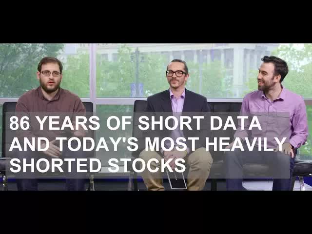 86 Years of Short Data and Today's Most Heavily Shorted Stocks