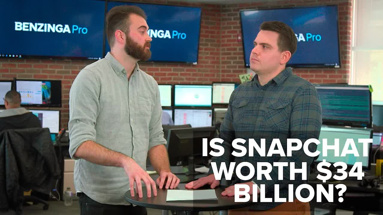 Is Snapchat Worth $34 Billion?