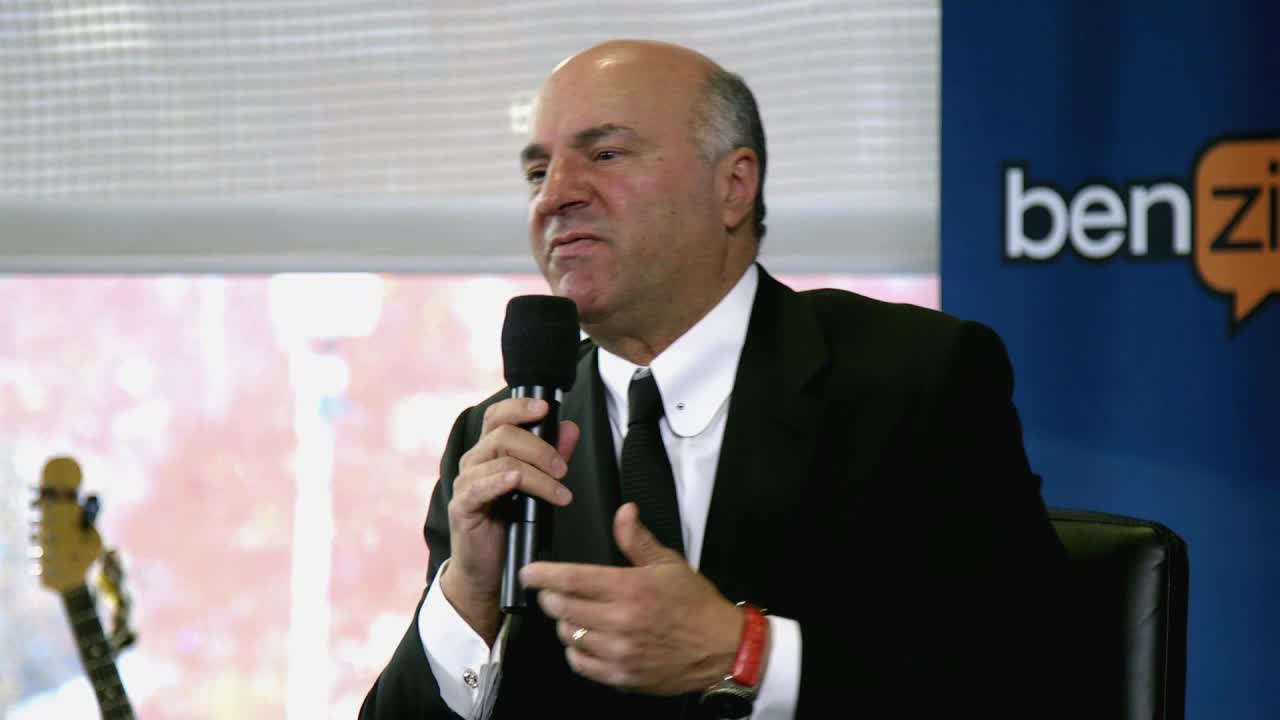 Kevin O'Leary taunts his kids with gold bricks
