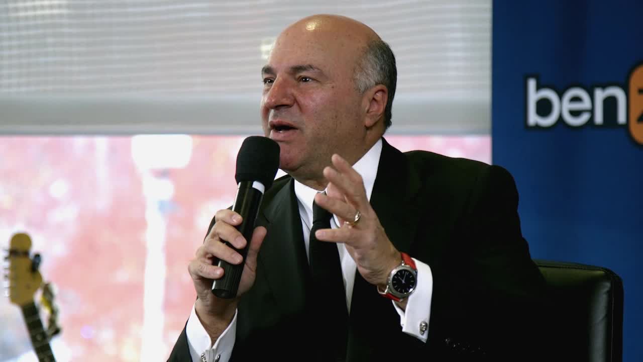 Kevin O'Leary's morning routine involves veggie pucks and stickie notes