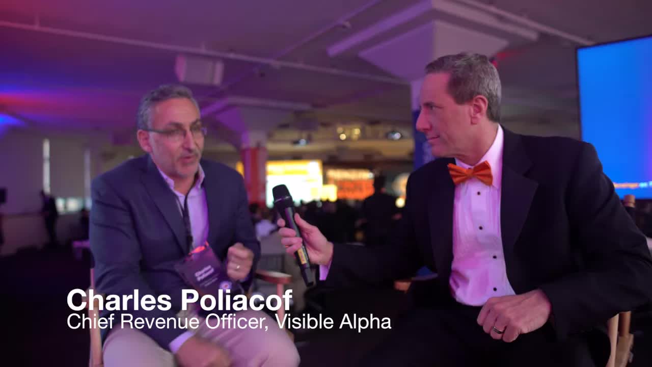 2016 Benzinga Fintech Awards: Visible Alpha