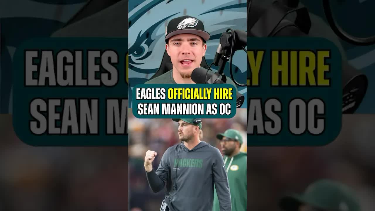 The #Eagles Have Officially HIRED Sean Mannion As OC, And It’s A PERFECT Move 🔥#philadelphiaeagles