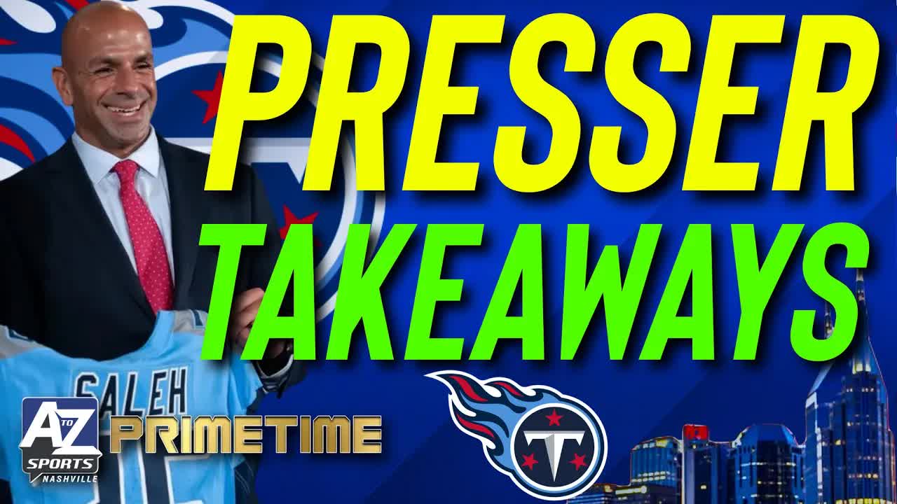 Robert Saleh describes his vision for the Titans Franchise