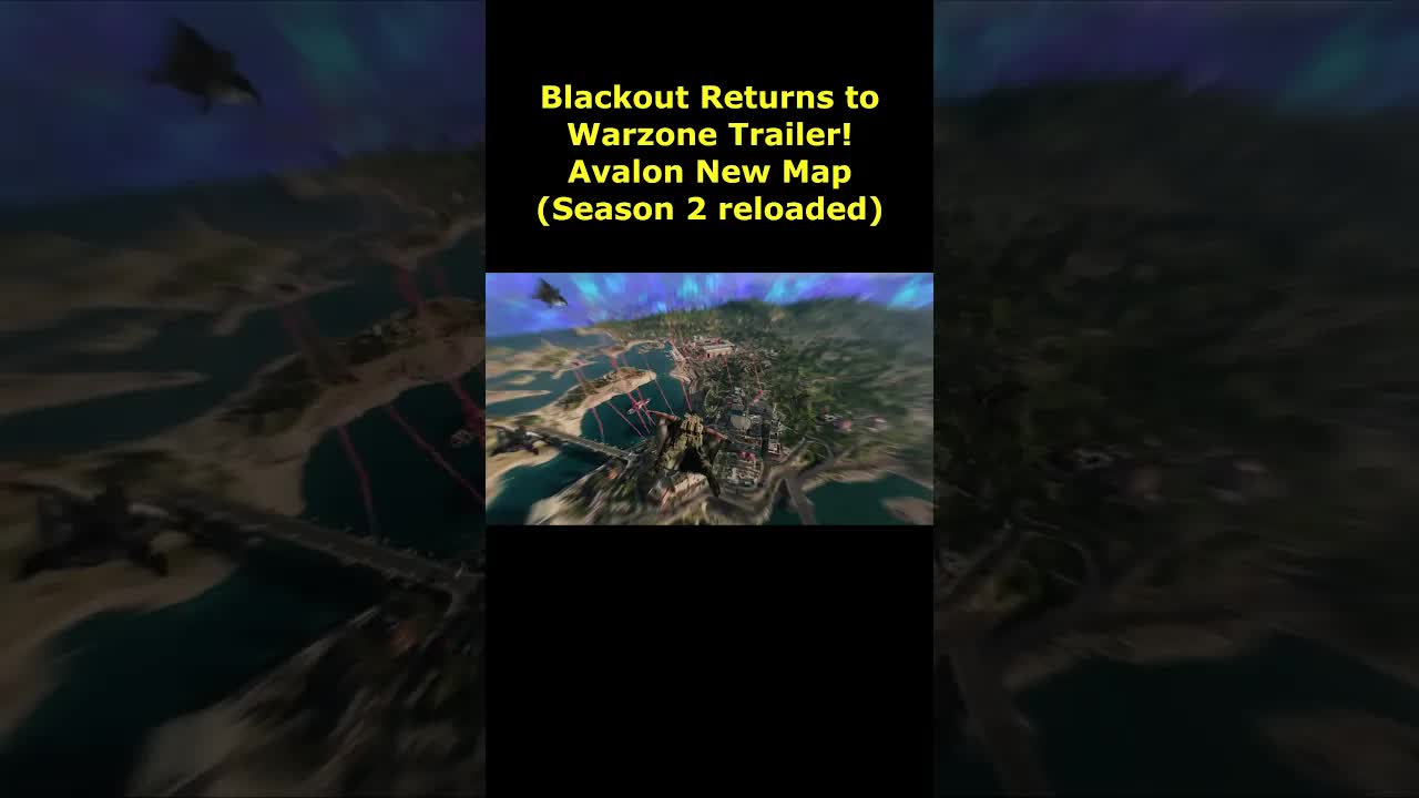 Blackout Returns to Warzone Trailer! Avalon New Map Black Ops 7 Season 2 Warzone Trailer Gameplay