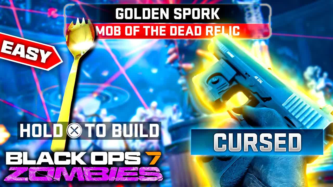 How to ACTUALLY UNLOCK Golden Spork Relic in Cursed Mode! (Black Ops 7 Zombies Astra Malorum Spork)