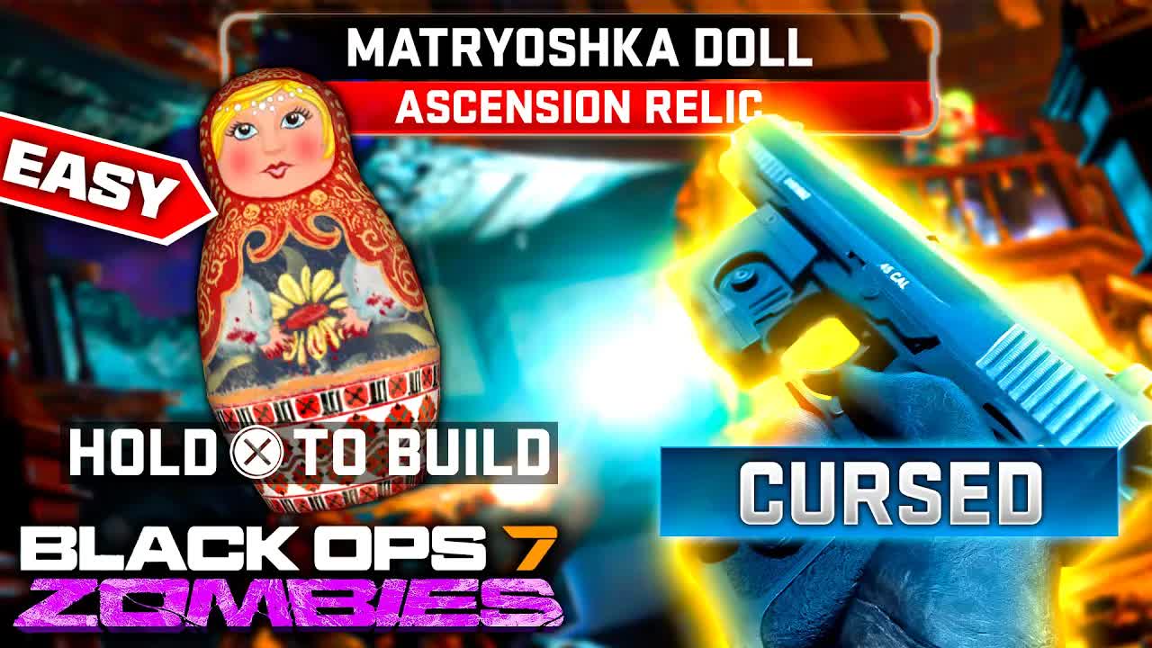 How to ACTUALLY UNLOCK Matryoshka Dolls Relic in Cursed Mode! (Black Ops 7 Zombies Astra Malorum)