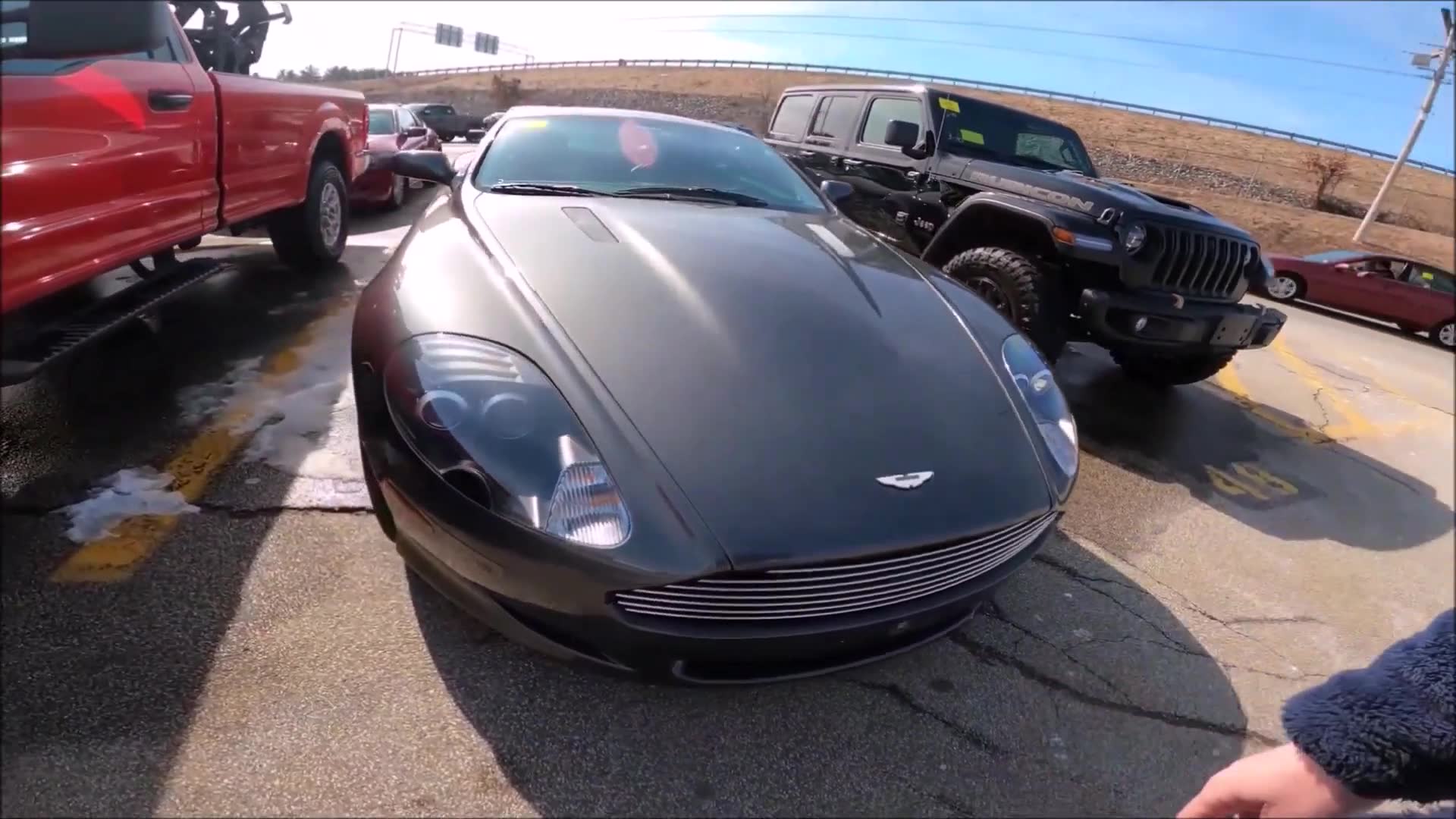 Buying a $215,000 Aston Martin V12 DB9 at dealer-only auction