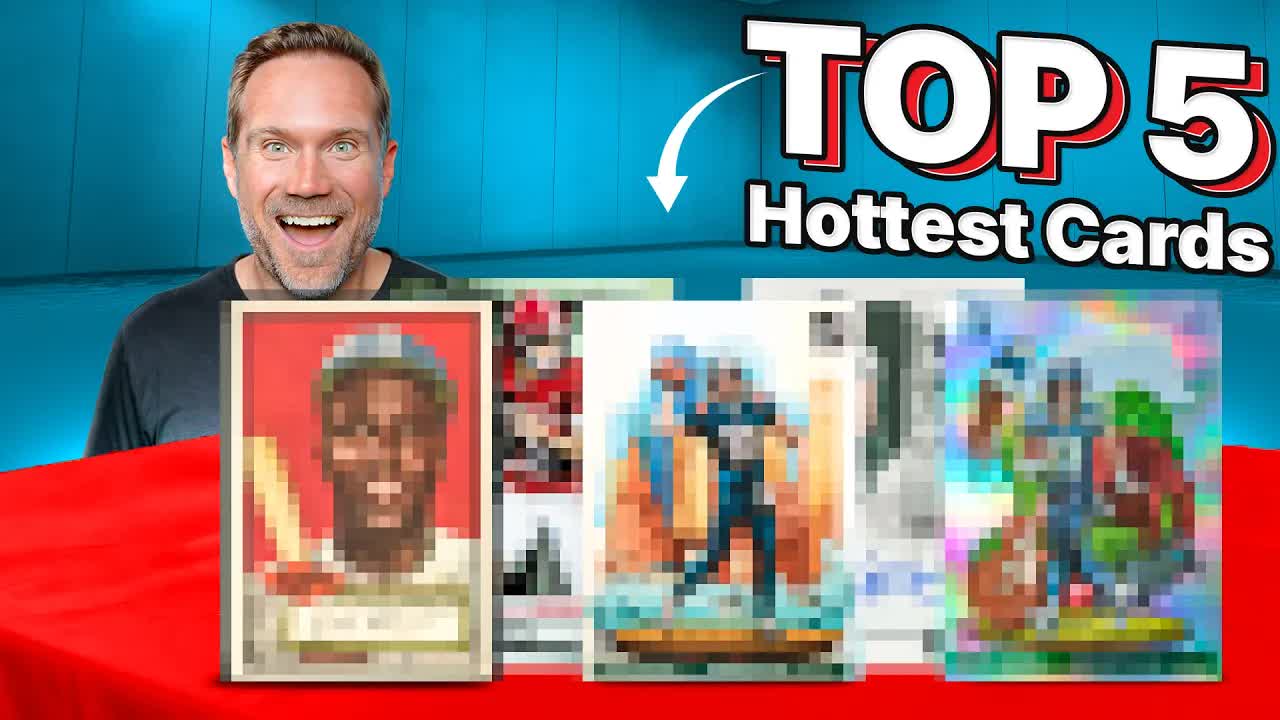 TOP 5 HOTTEST SPORTS CARDS!