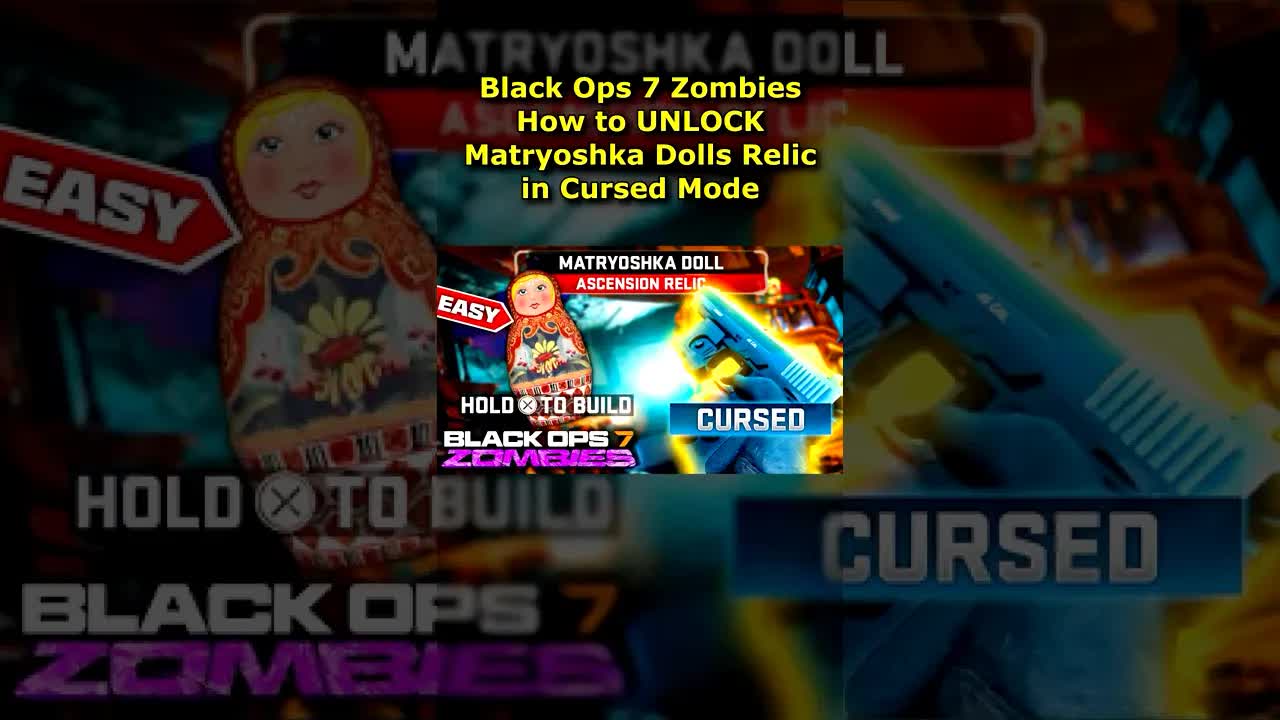 How to ACTUALLY UNLOCK Matryoshka Dolls Relic in Cursed Mode! (Black Ops 7 Zombies Astra Malorum)