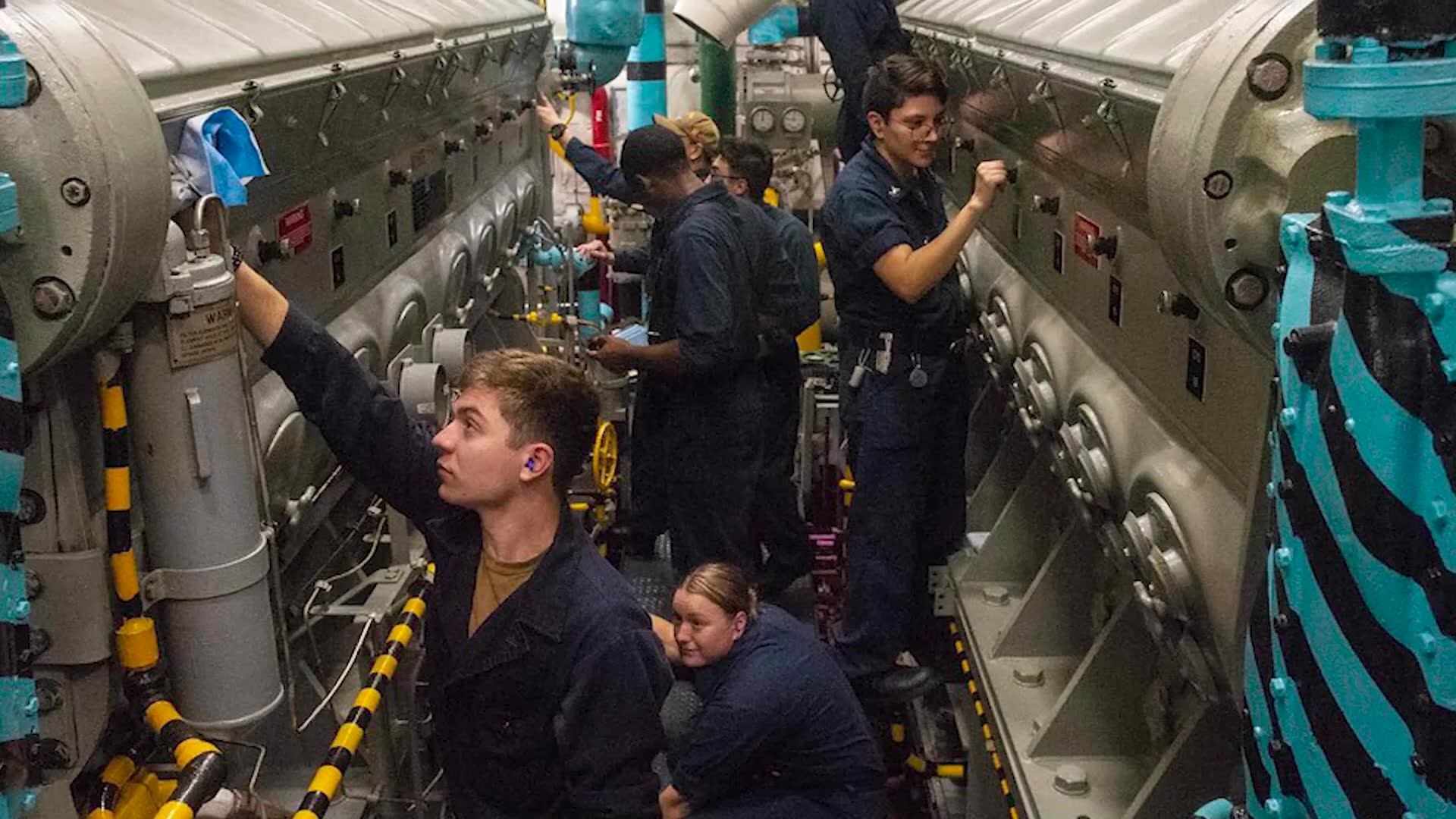 Waste management systems processing sewage from five thousand crew