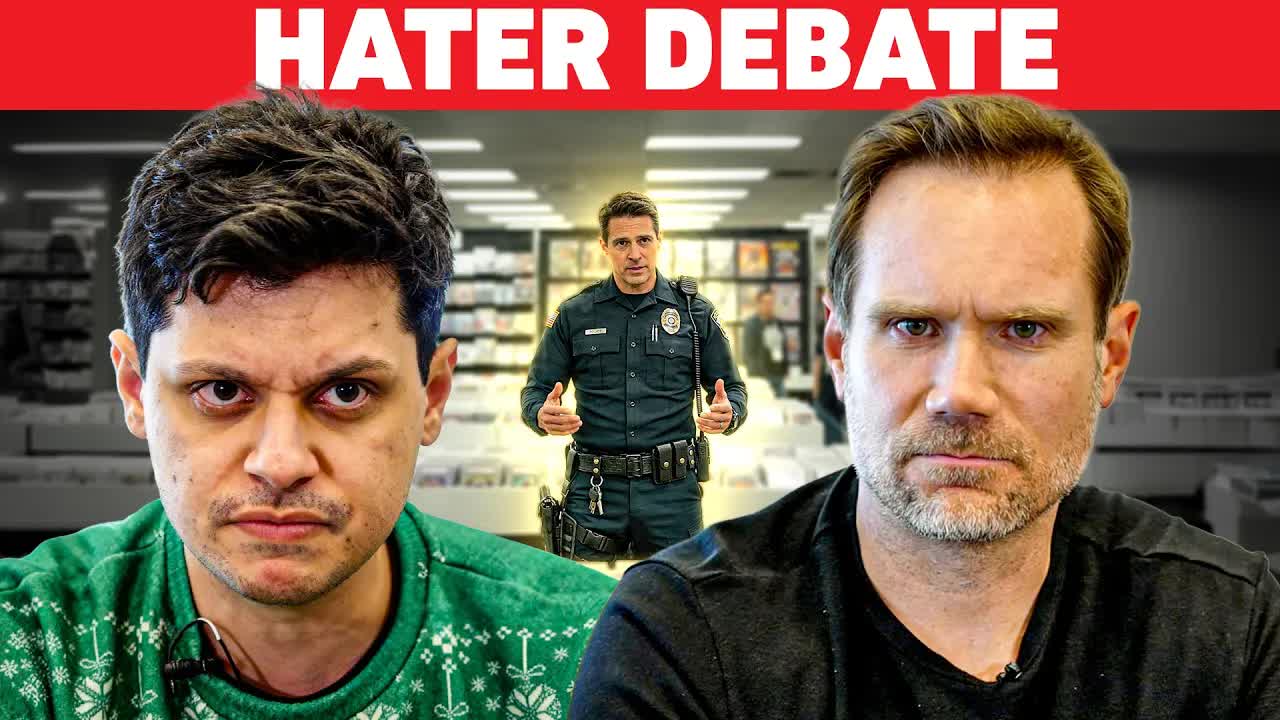 I Debated a Hater 🔥 (IT GOT HEATED)