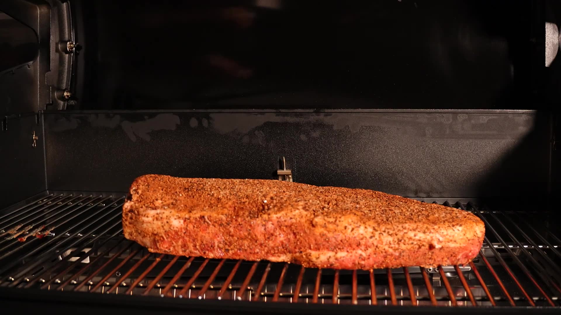 First time cooking brisket on the Weber Smoque XL pellet smoker