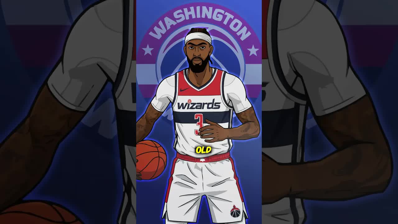 Didn’t see this trade coming from Washington… Anthony Davis is a Wizard! Full vid on channel! #nba