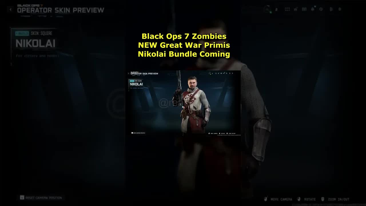 Black Ops 7 Zombies DLC 2 Paradox Junction New Image & Great War Nikolai Return! Time Loop! Season 2