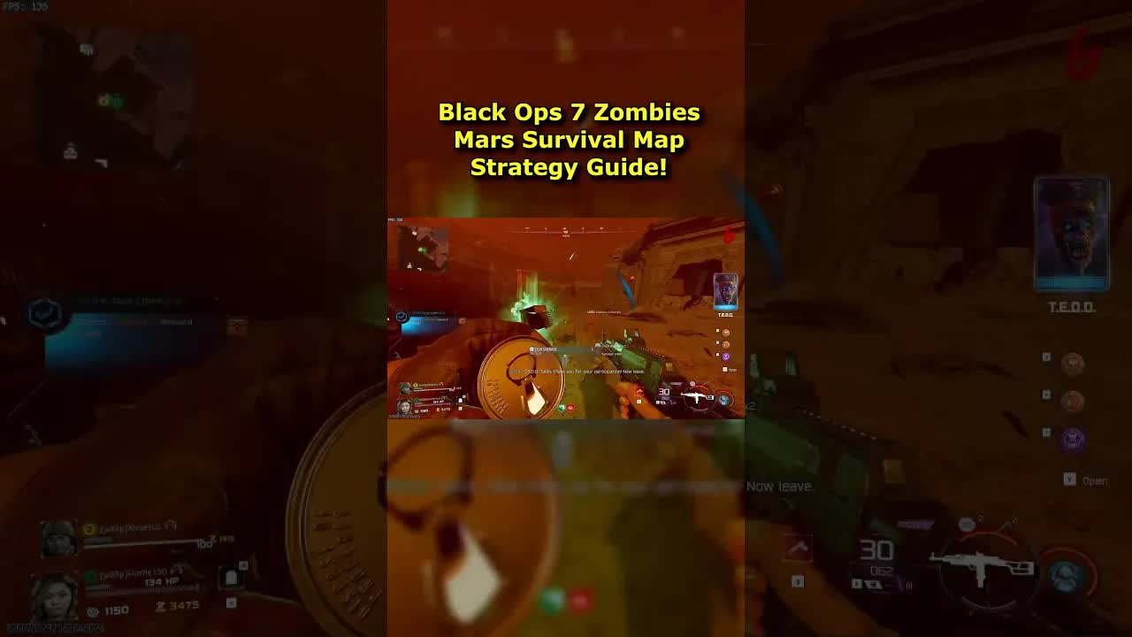 Mars Survival Map Strategy Black Ops 7 Zombies! Mars Map High Round Strategy & Leaderboard Challenge