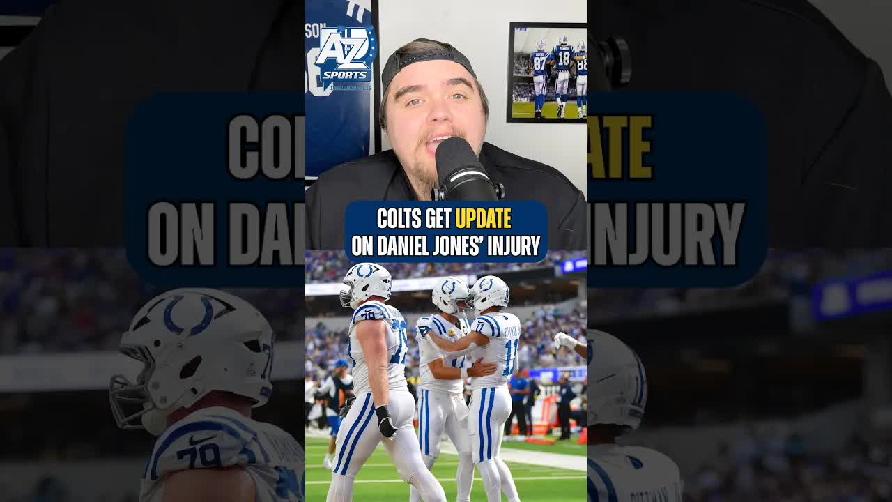 #colts Michael Pittman jr. gave an update on Daniel Jones injury as well  as backing him to return