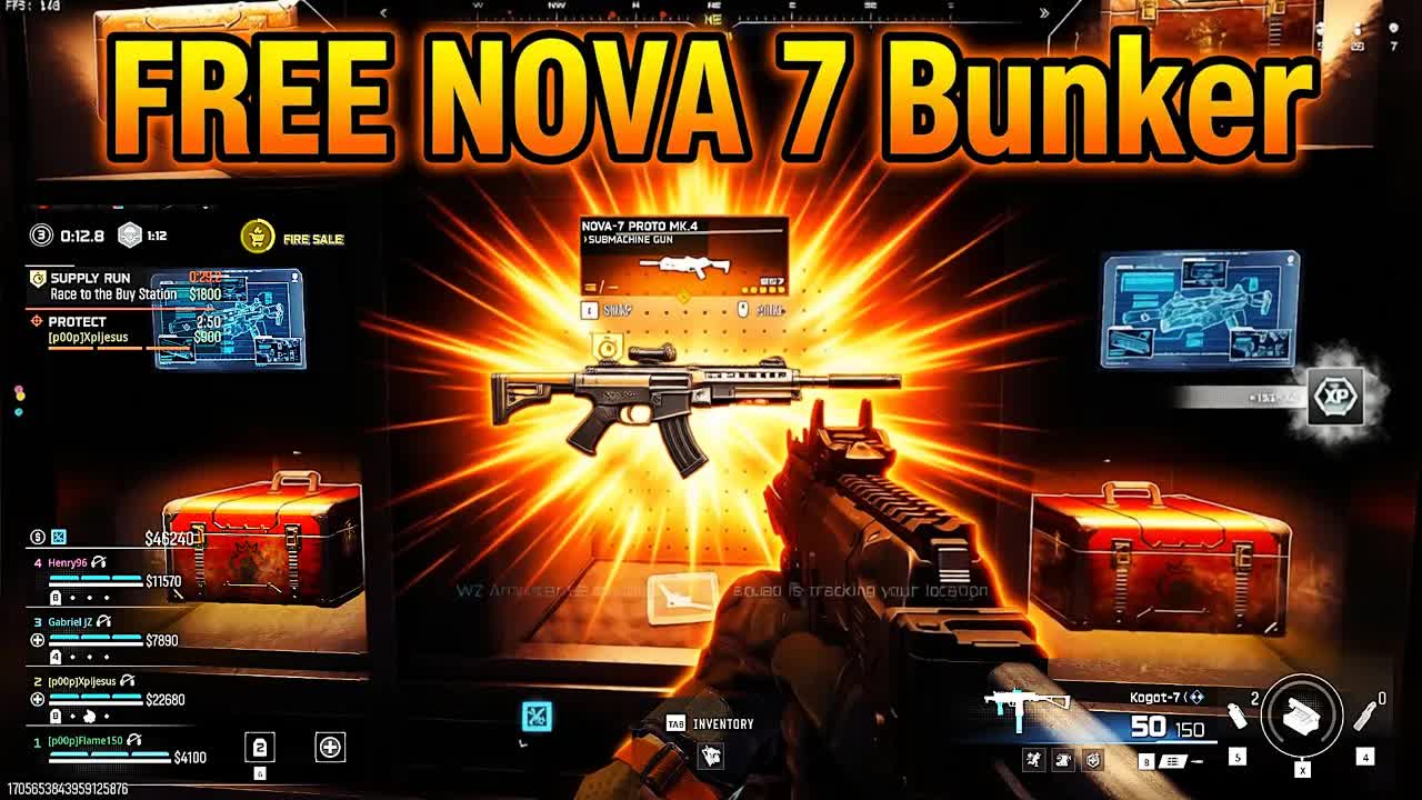 Warzone Winter Rebirth How to Open Bunker Old Gulag Easter Egg Guide! FREE NOVA 7 Blueprint Secret