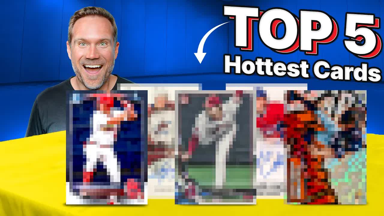 TOP 5 HOTTEST SPORTS CARDS!