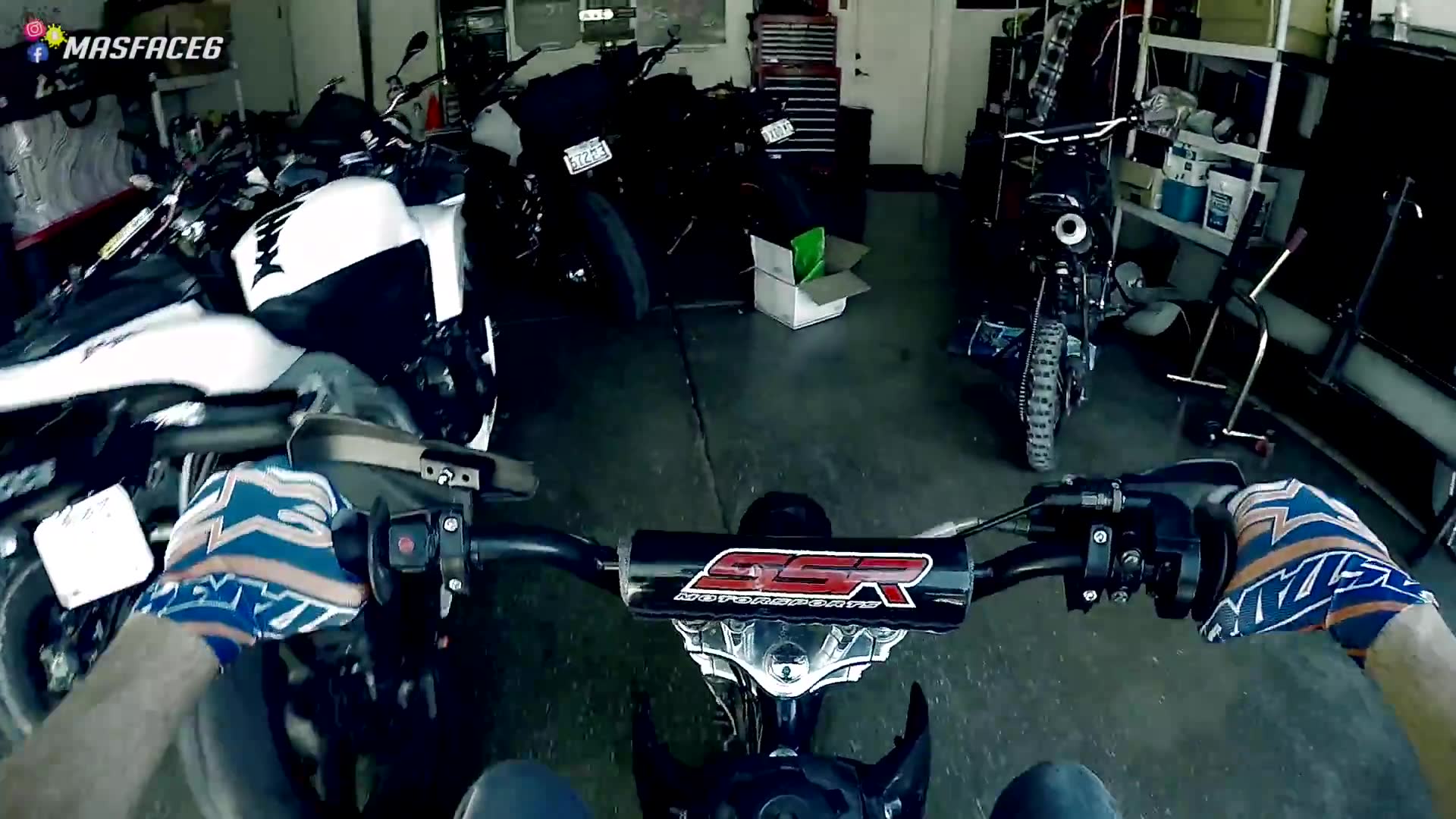 Purchasing and bringing home brand new motorcycle to add to collection