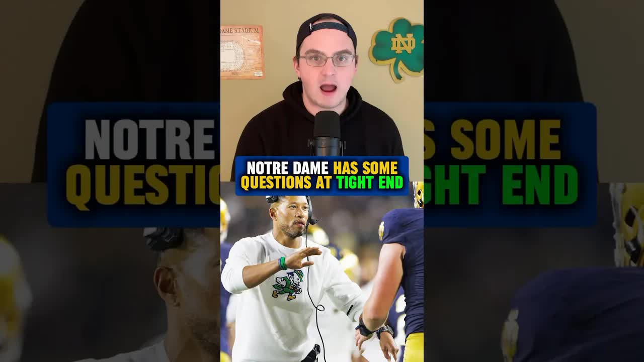 The #Irish are loaded at a key position on their offense 💪 #NotreDame #football #edit #shorts