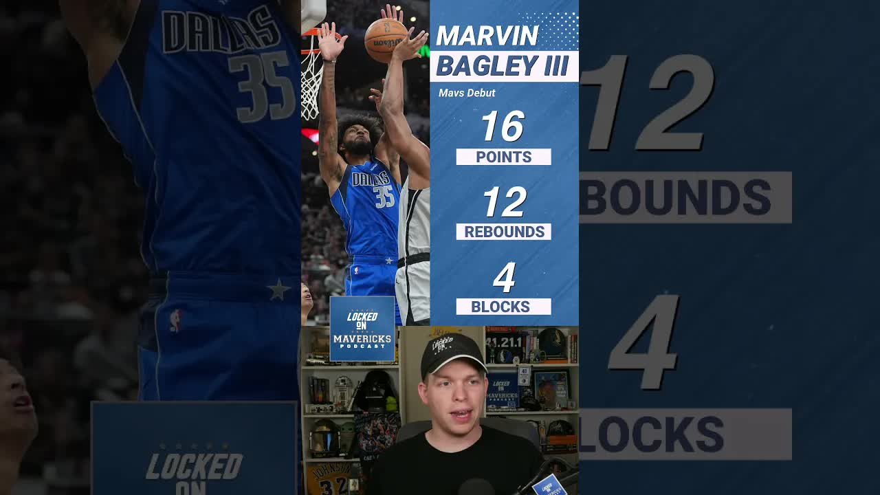 Mavs get CRUSHED by the Spurs but Cooper Flagg’s game was more concerning… Marvin Bagley's Debut