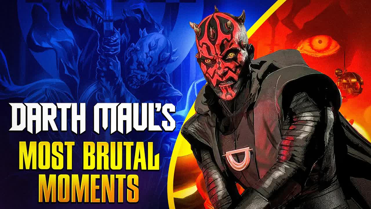 The 10 Most Brutal Darth Maul Moments | Movies & TV Edition