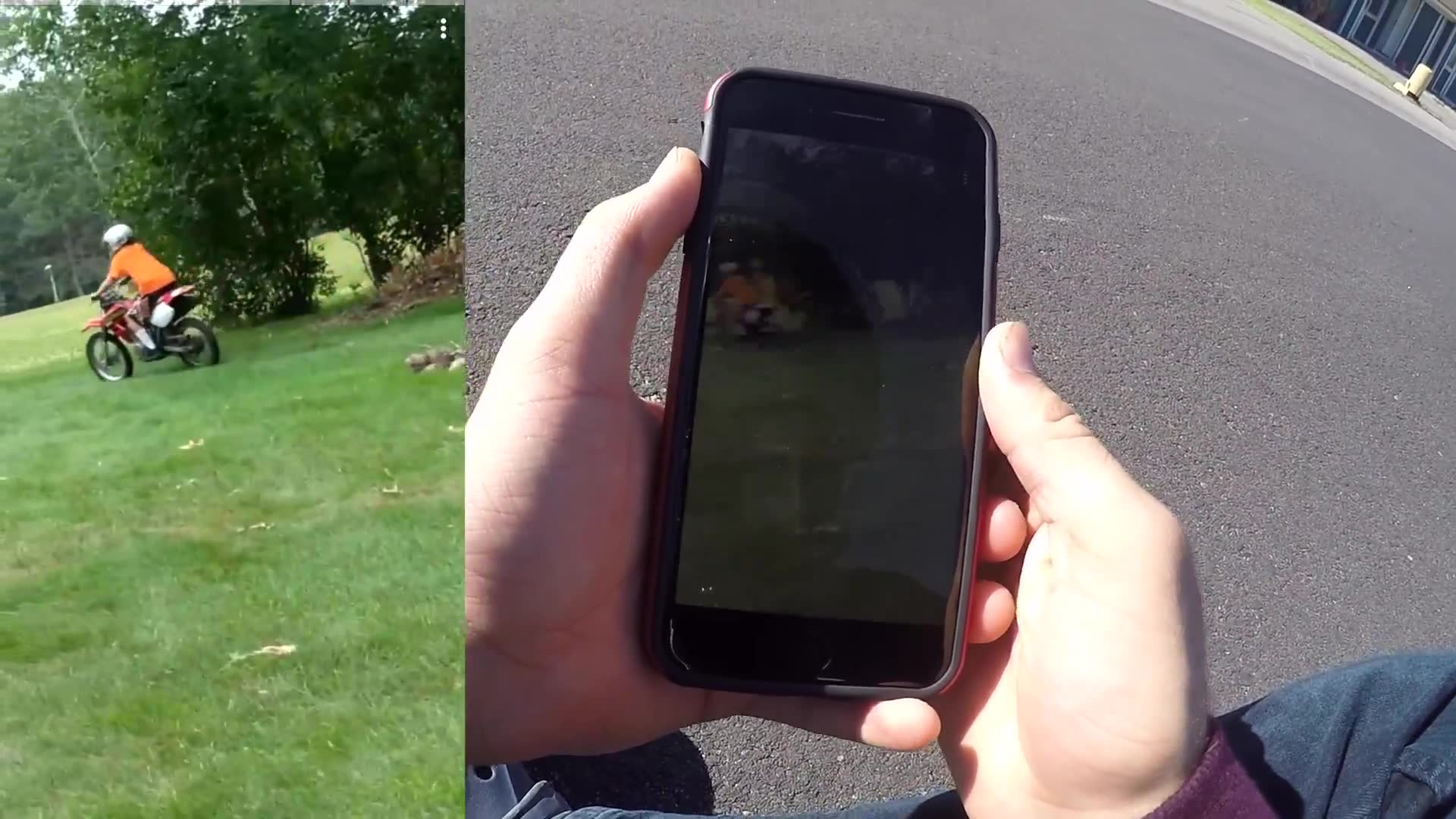 Third installment reading and answering fan messages during motorcycle ride