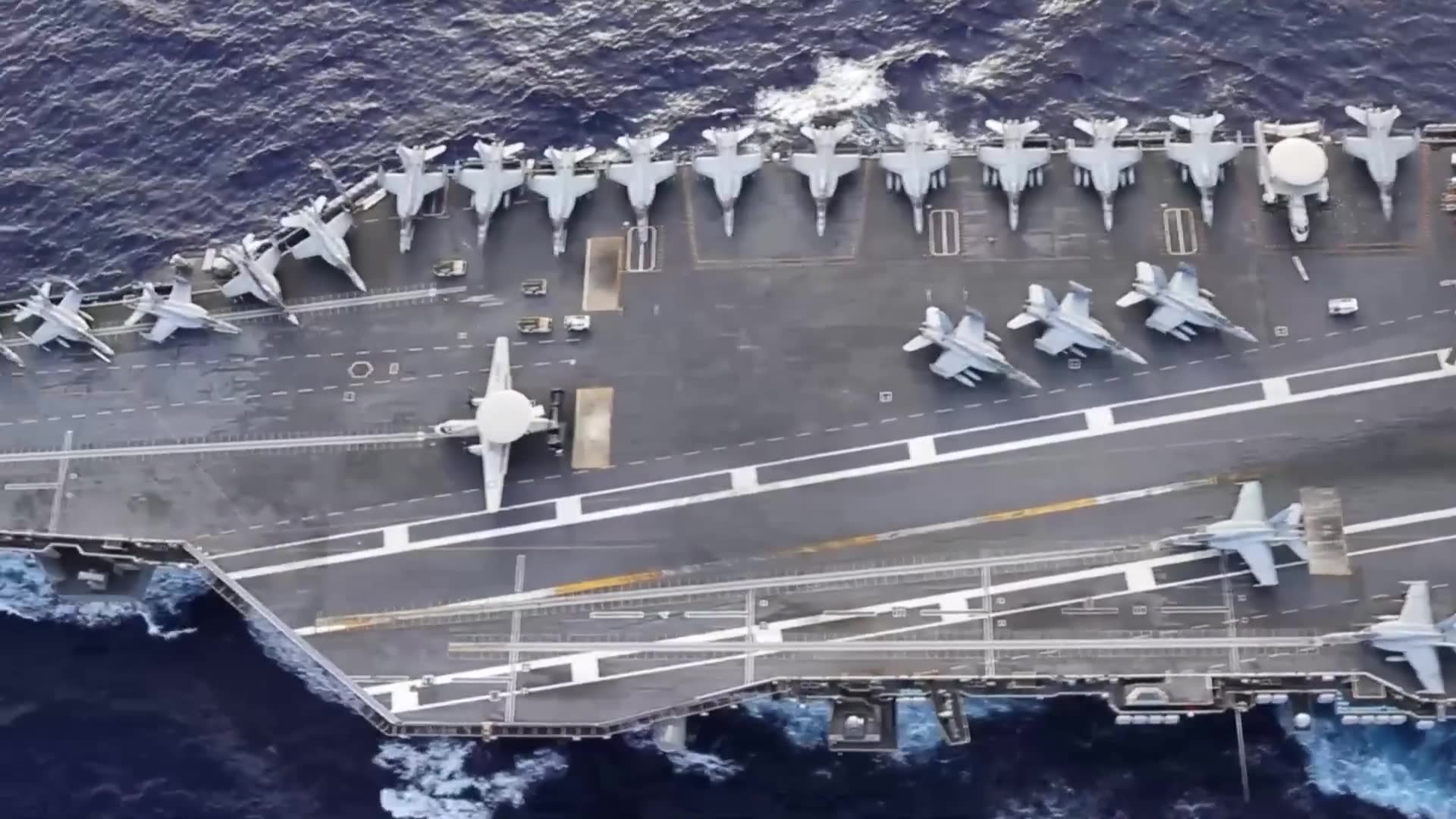 Ford-class carrier deploys to South American waters