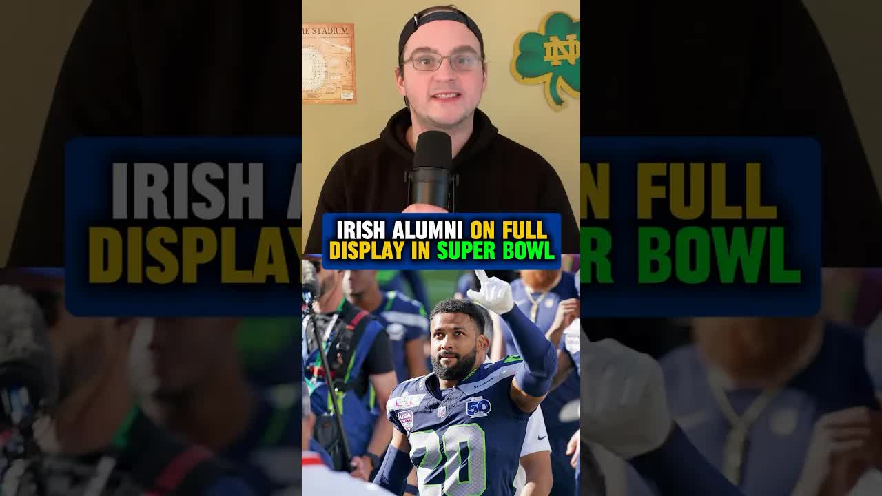 Mills and Love made impact plays in route to a #Seahawks win 🏆 #NotreDame #football #edit #shorts