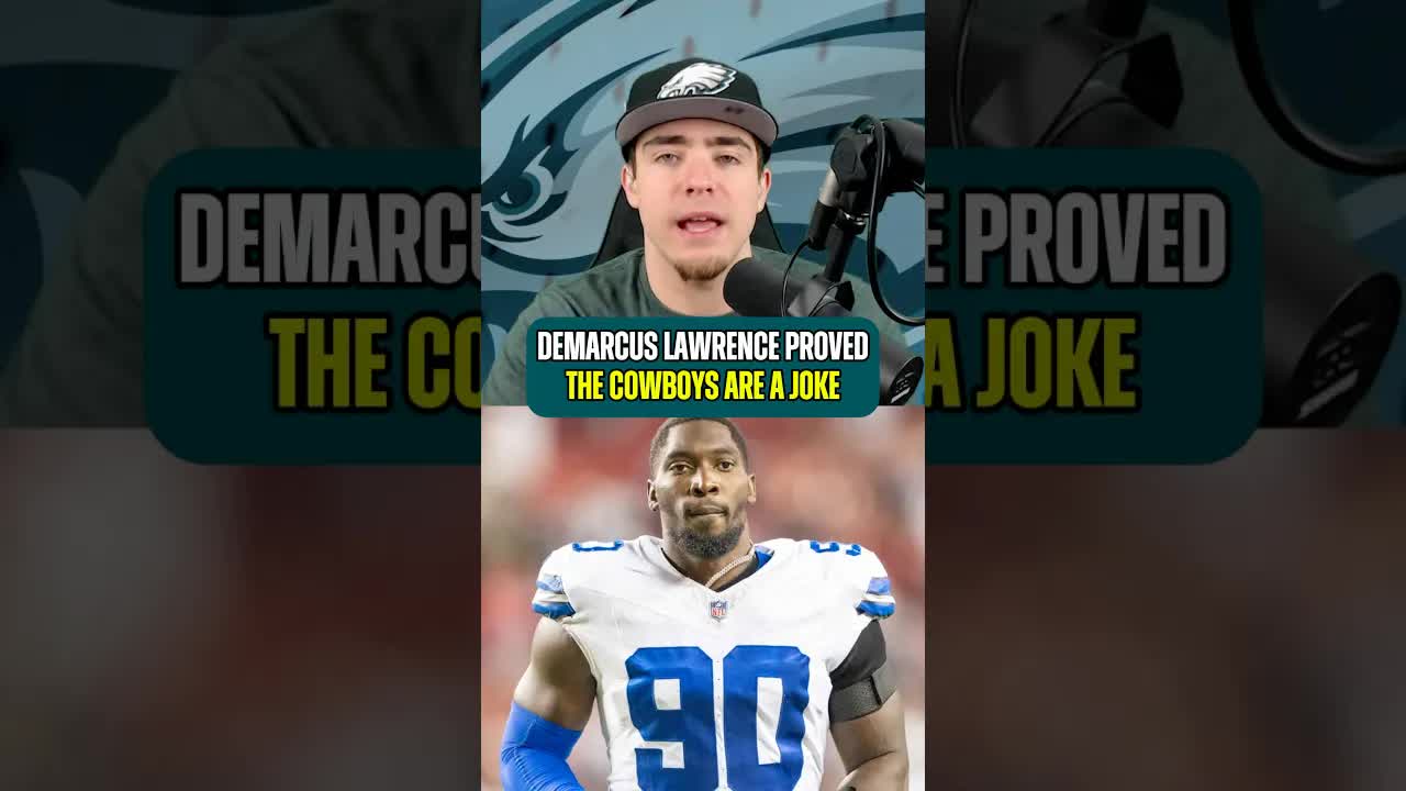DeMarcus Lawrence Leaves The Cowboys After 11 Seasons, And IMMEDIATELY Wins A Super Bowl 😂#gobirds