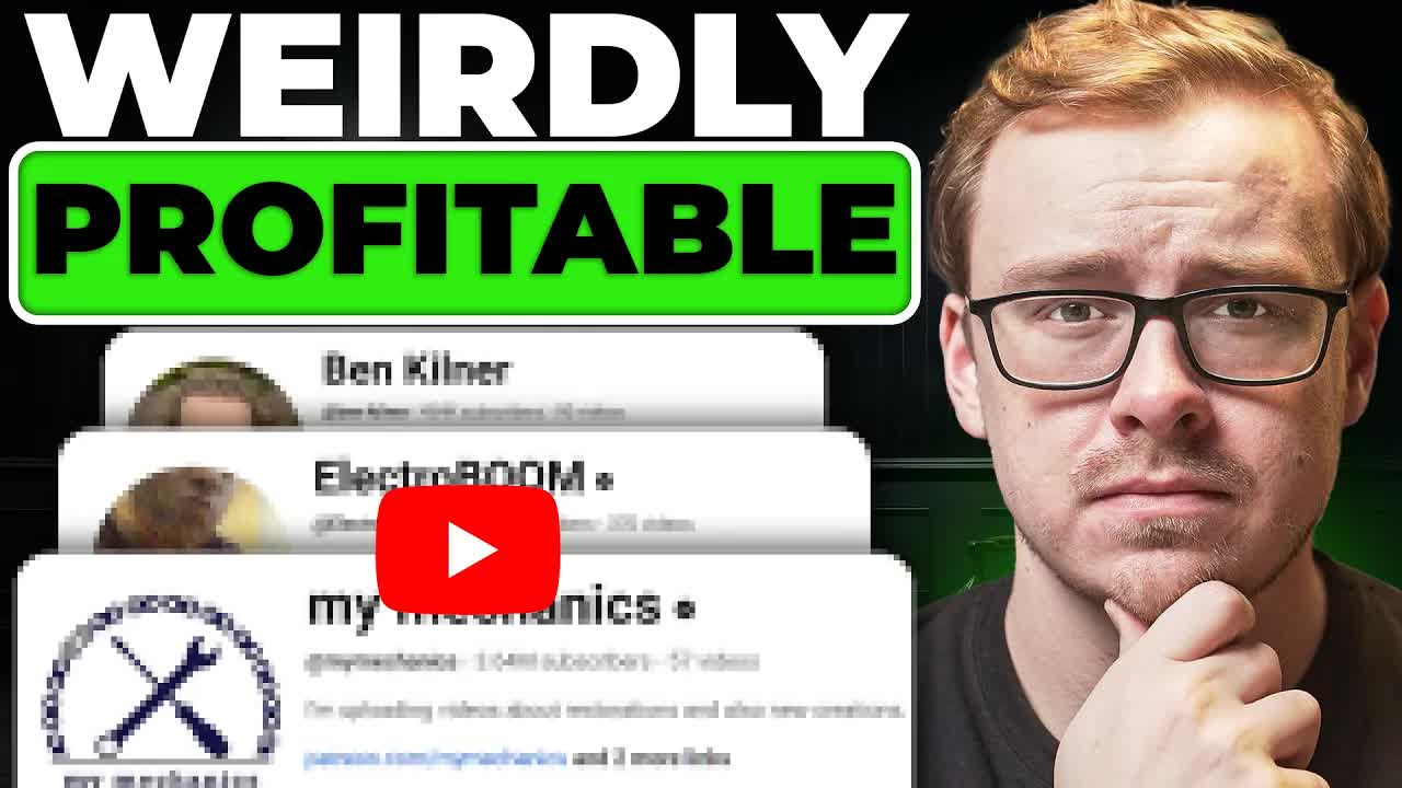 7 Weird YouTube Channels Quietly Making Five Figures A Month (2026)