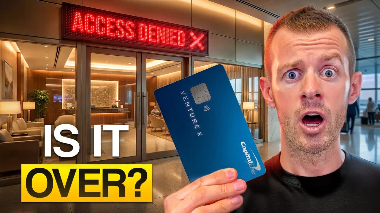 The Party is OVER: Venture X’s Massive Lounge Nerf