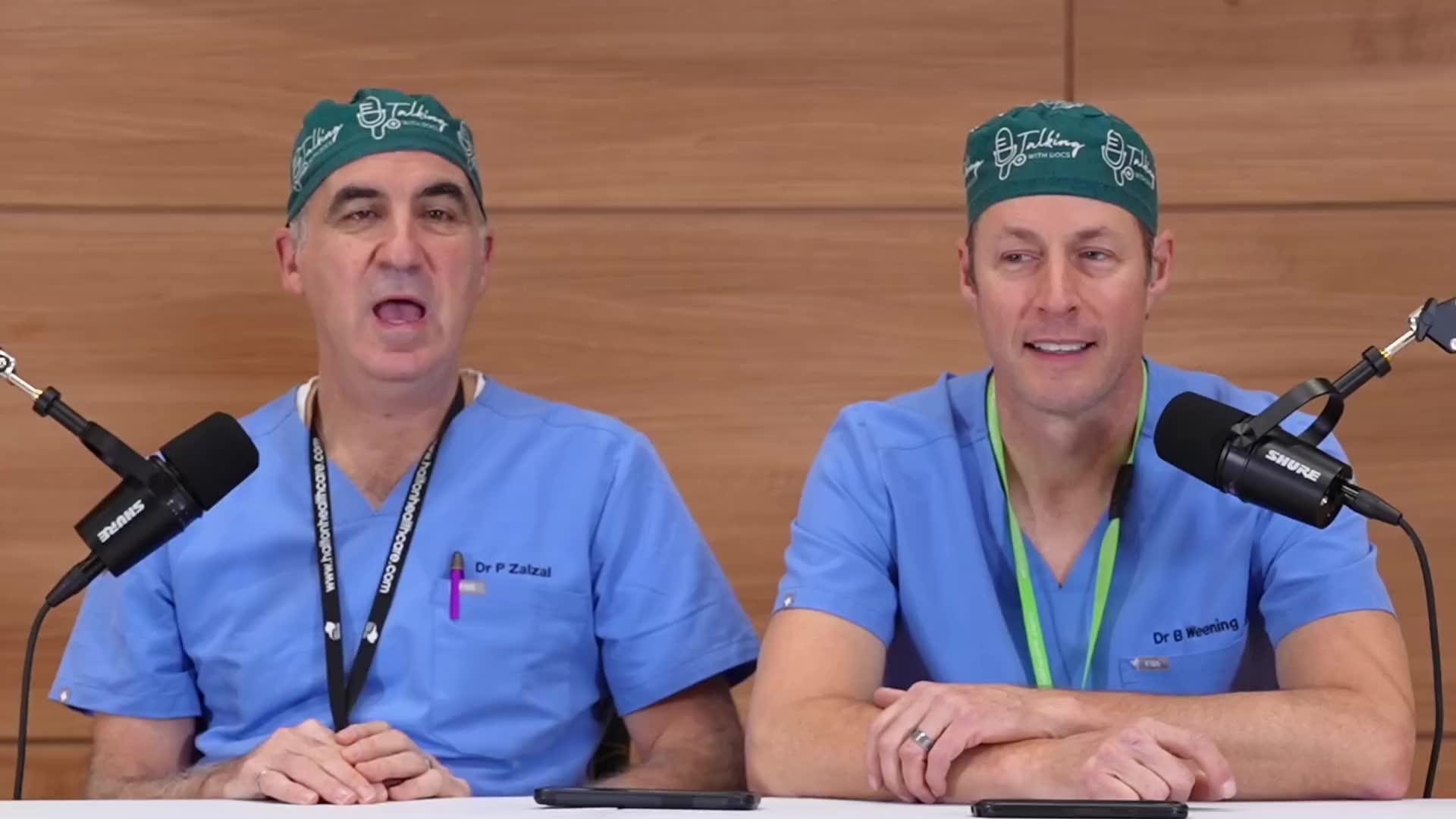 Orthopedic surgeons discuss medical education and career paths with students