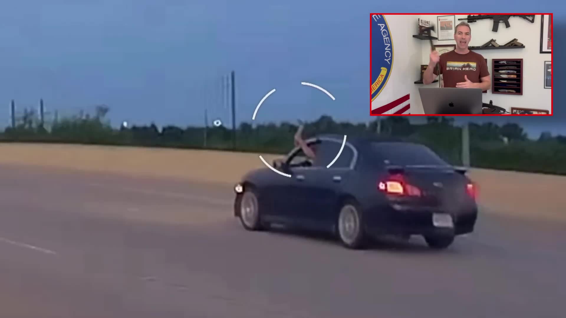 Analyzing extreme violence during traffic confrontation caught on dashcam