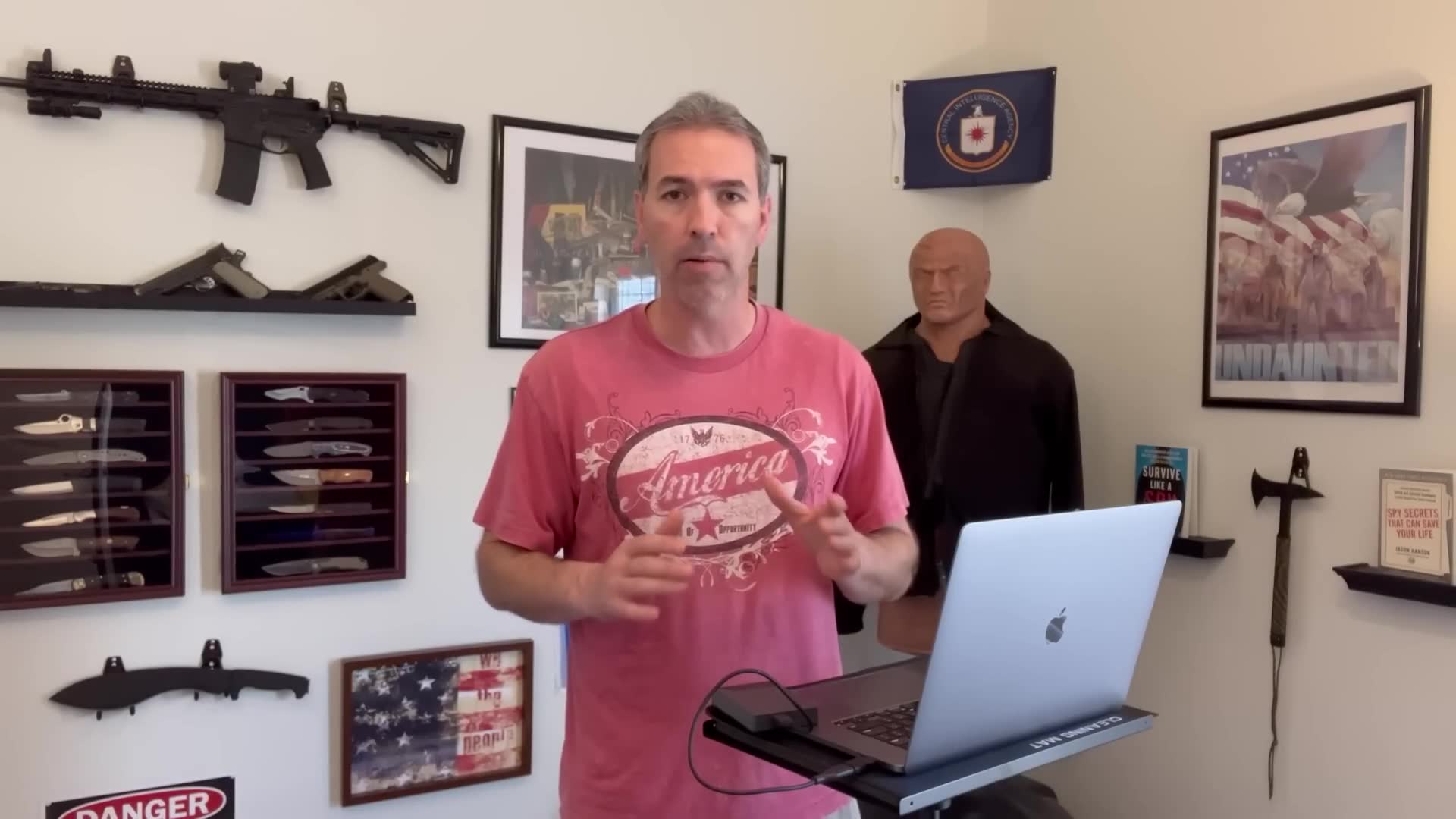 Analyzing defensive gun use footage and tactical decision-making