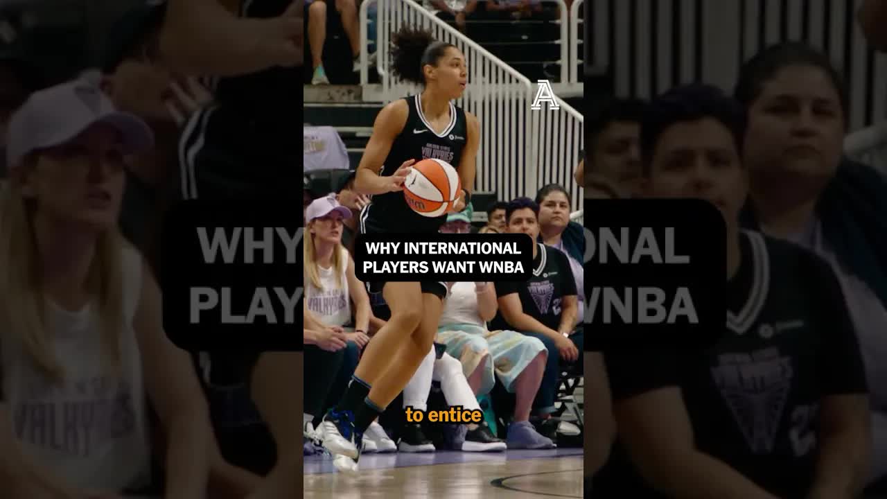 Why are international players choosing the WNBA?
