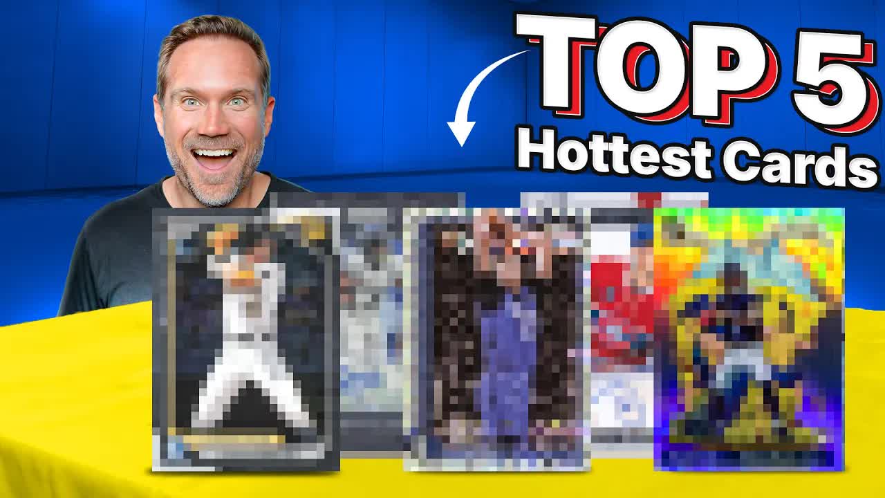 TOP 5 HOTTEST SPORTS CARDS!