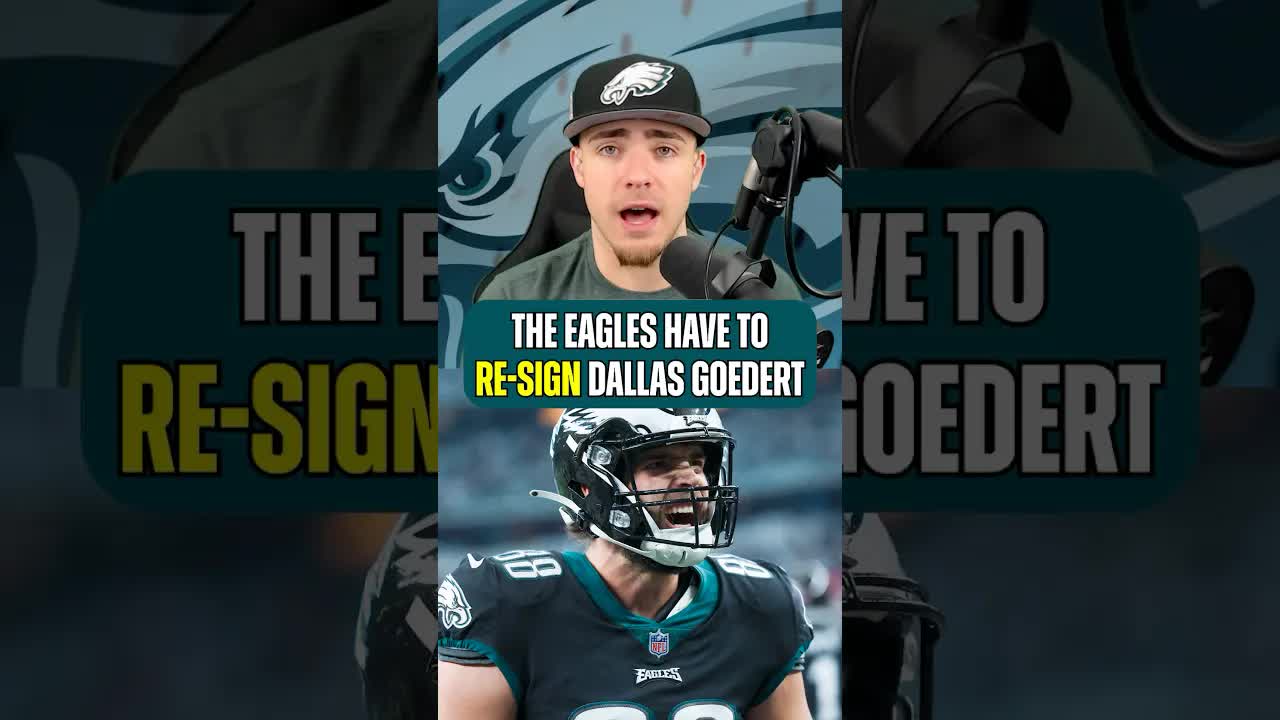 The #Eagles NEED Dallas Goedert Back On Their Offense In 2026 🔥#philadelphiaeagles #eaglesnation