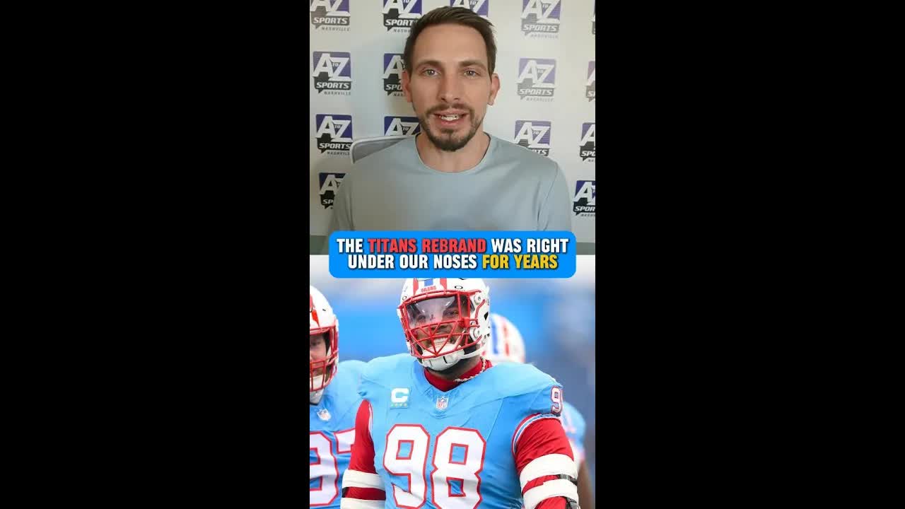 One theory on why now was the BEST time for the #Titans to rebrand with a new logo