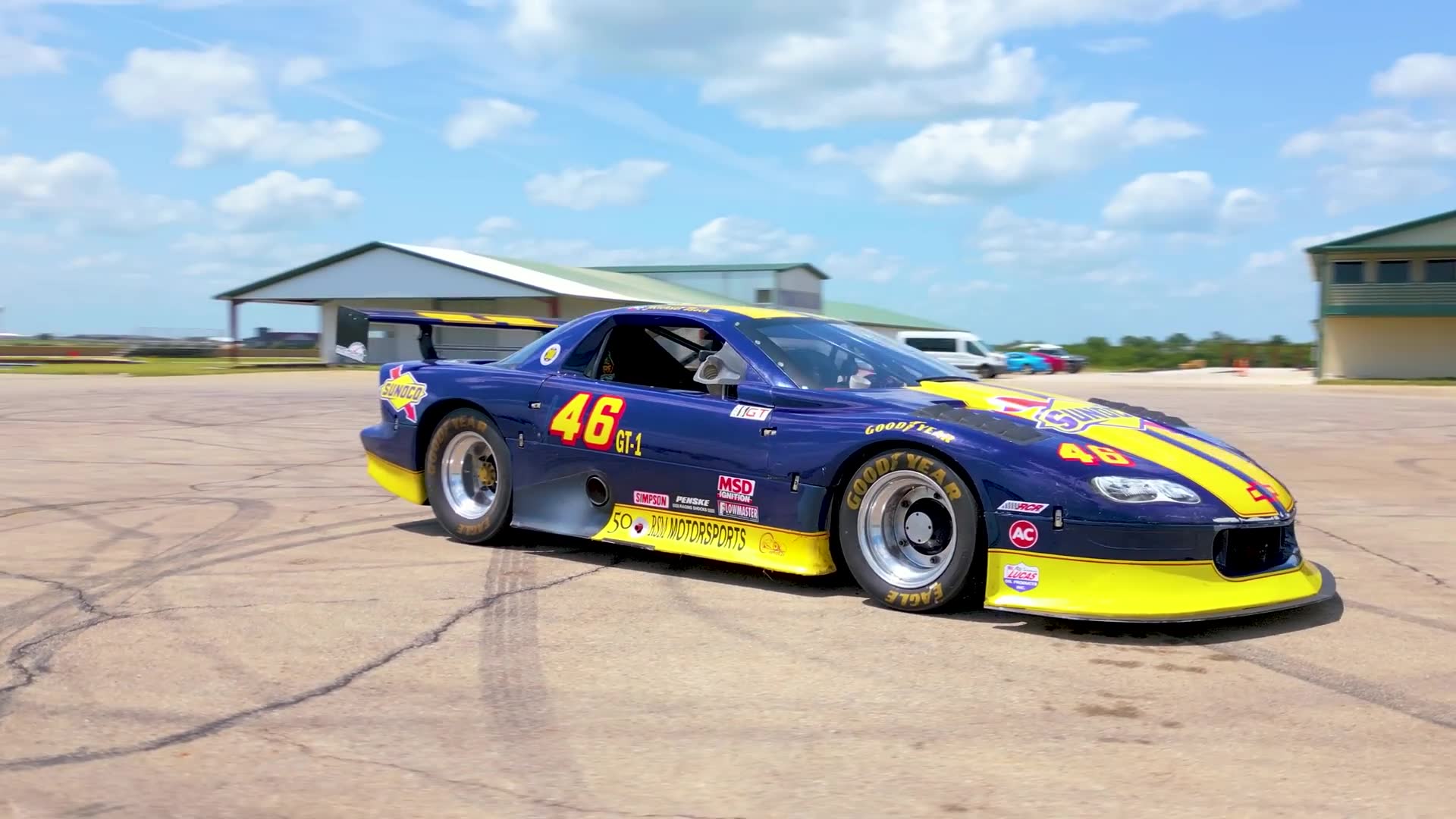 Expensive broken race car gamble
