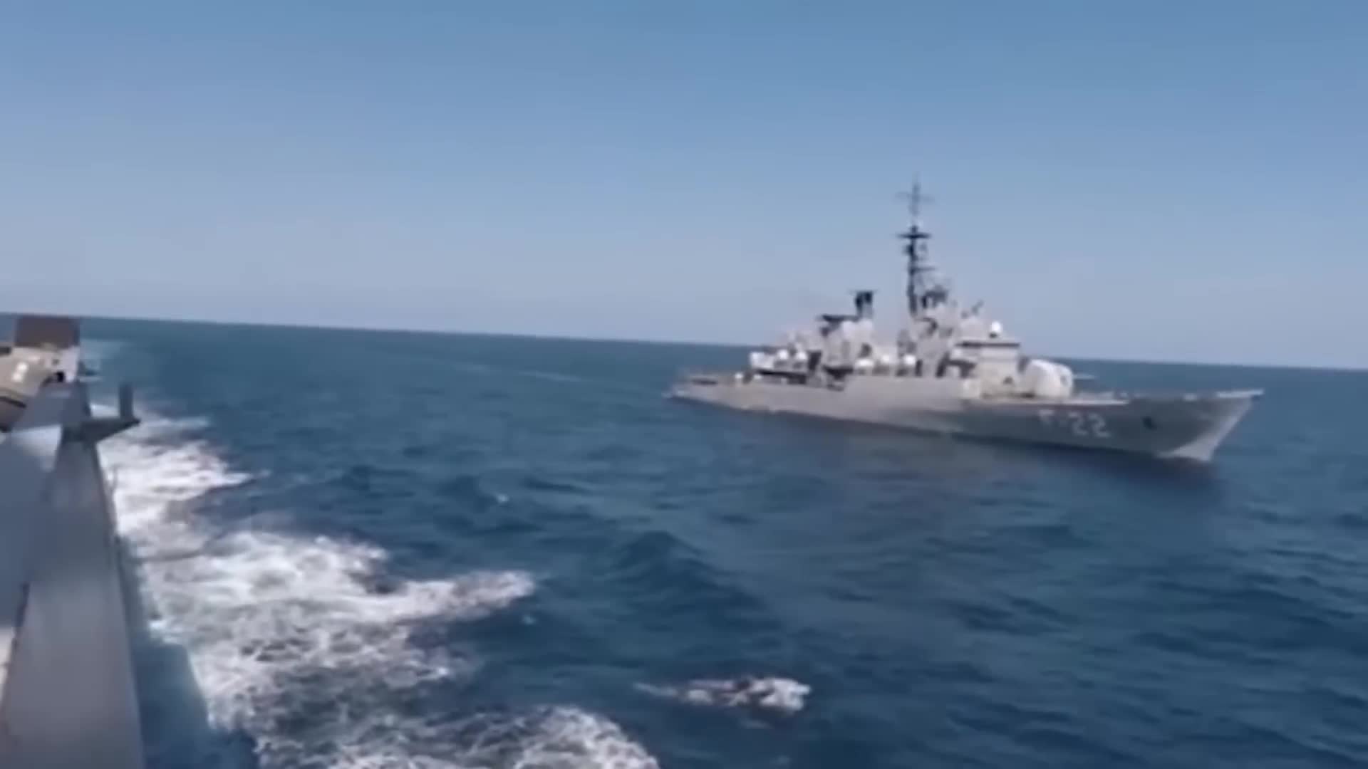 Venezuelan boat speeds toward carrier group