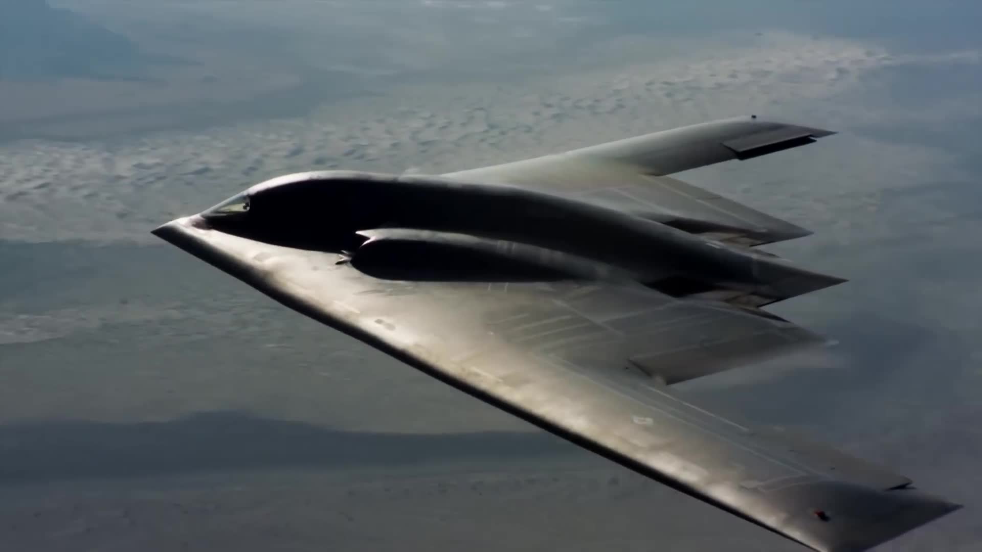 Tailless design enables stealth characteristics