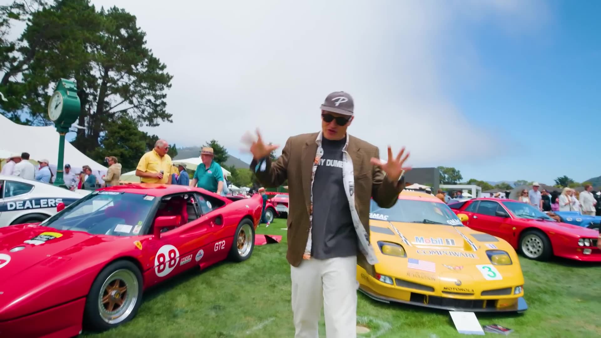 Car show where parking lot rivals major collections