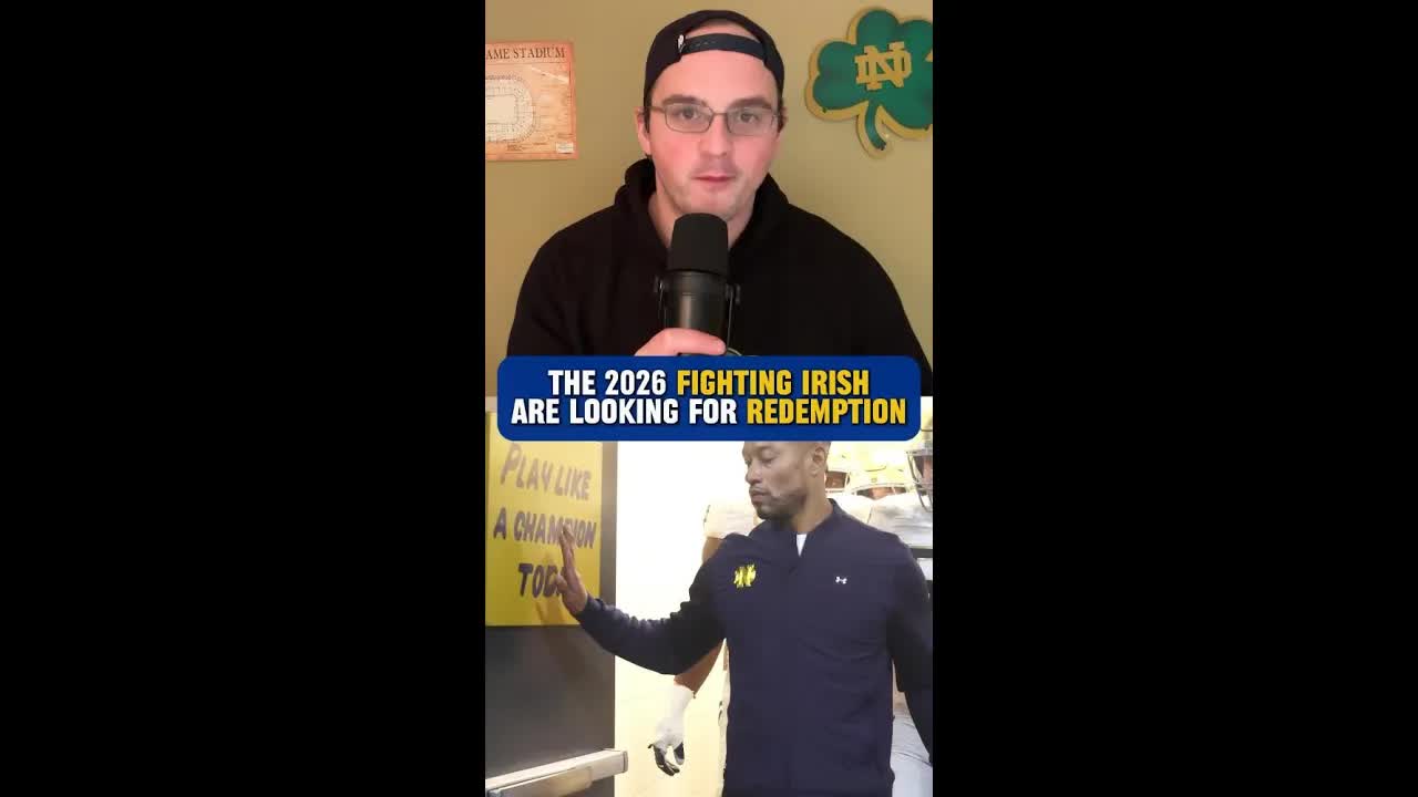 The 2026 #FightingIrish transfer portal class can be described in one word: Redemption