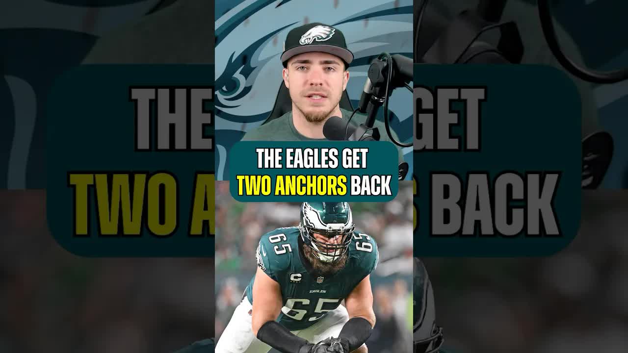 The #Eagles Are Getting Lane Johnson AND Landon Dickerson Back 🔥#philadelphiaeagles #eaglesnation