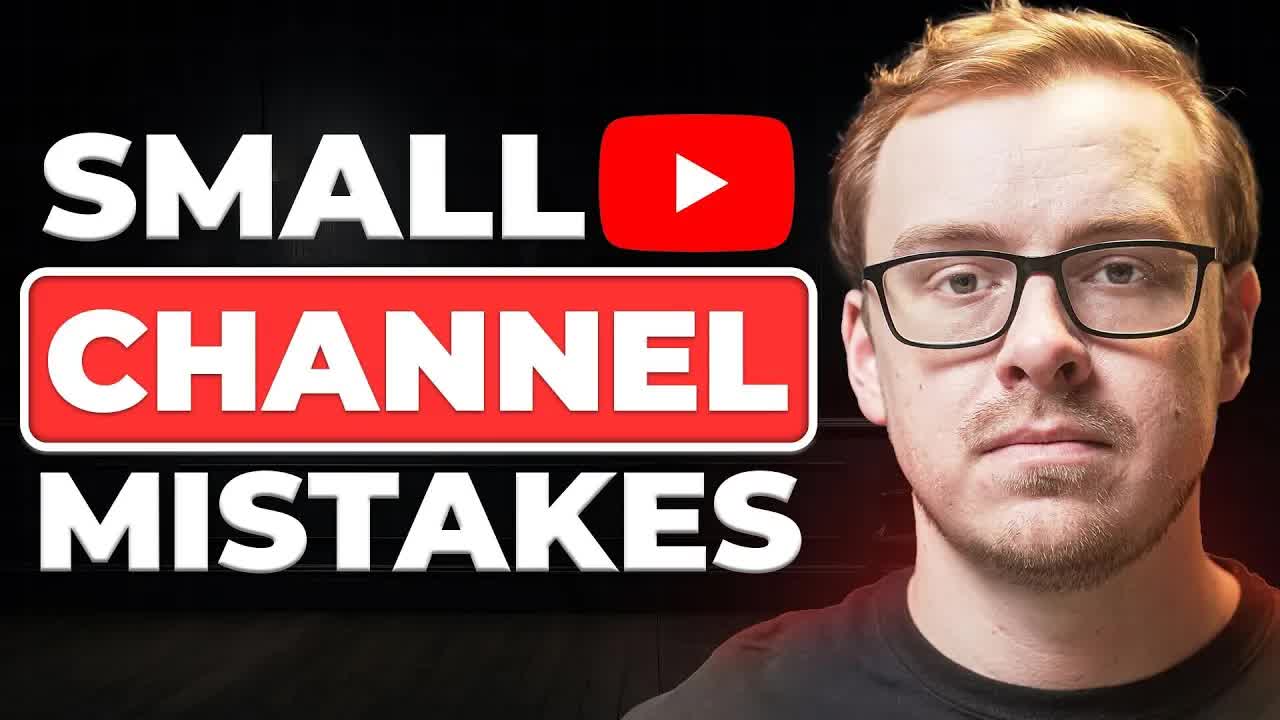 Top 5 Common Mistakes Small YouTubers Make (AVOID THESE)