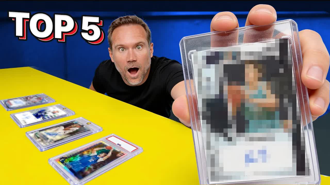 TOP 5 HOTTEST SPORTS CARDS!