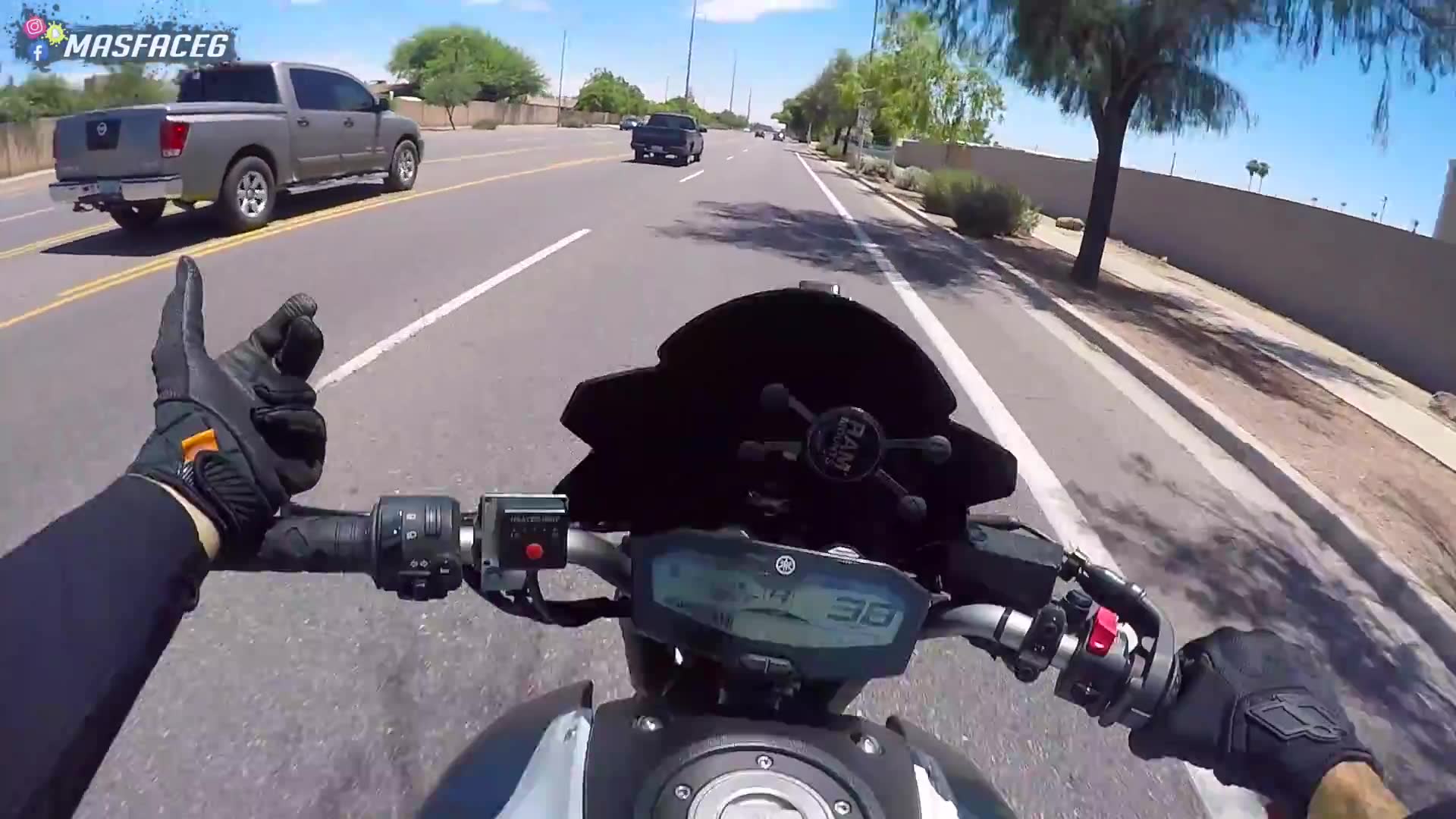 Extreme summer heat challenge riding bike in Arizona temperatures