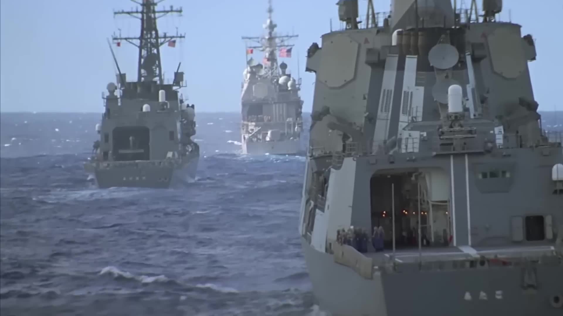 Destroyer air defenses superior to fighters