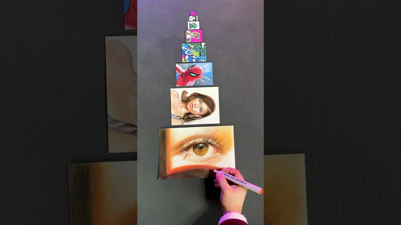 How small Can I Draw? 🖍️ 🎨 (better version)
